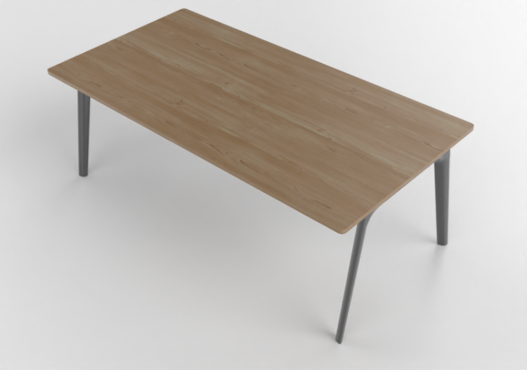 3D Tables - Rectangular Table - Fritz Hansen - Pluralis -...
