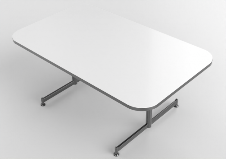 3D Tables - Rectangular Table - Fritz Hansen - Plenum -...