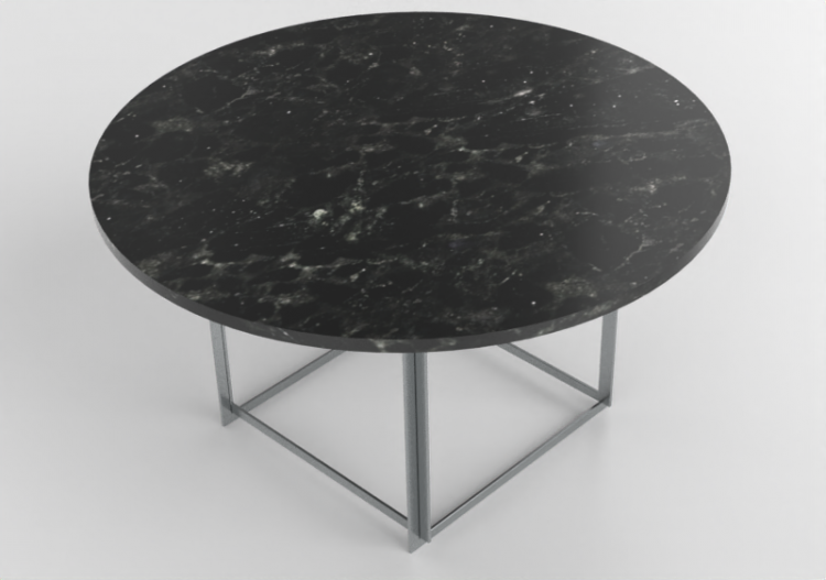 Tables 3D - Table ronde - Fritz Hansen - PK58 - ACCA...