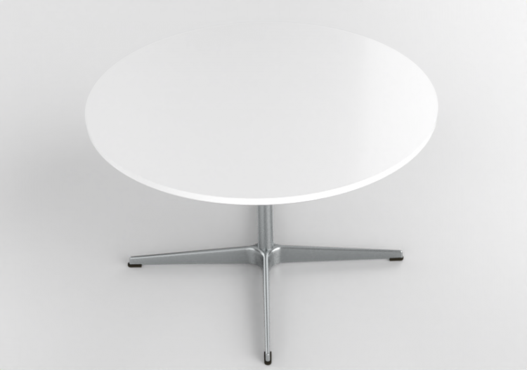 Mesas 3D - Mesa redonda - Fritz Hansen - Series -A222 -...