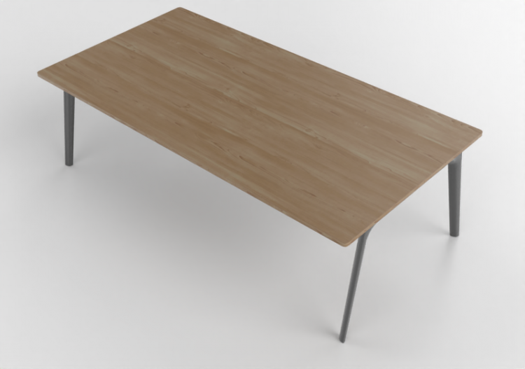 3D Tables - Rectangular Table - Fritz Hansen - Pluralis -...