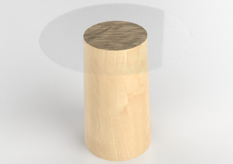 3D Tables - Round Table - Fritz Hansen - Stub - MS11 - ACCA...