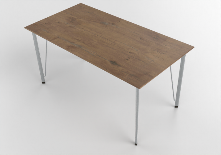 3D Tables - Rectangular Table - Fritz Hansen - FH3605 -...