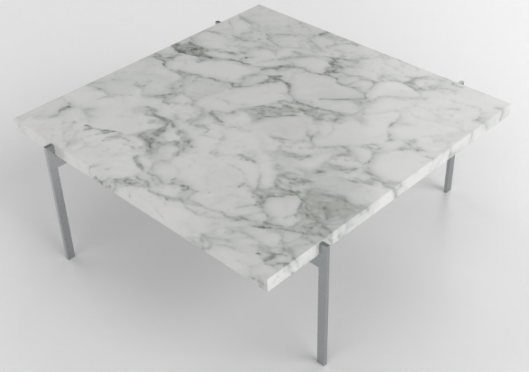 Mesas 3D - Mesa cuadrada - Fritz Hansen - PK61 - ACCA...