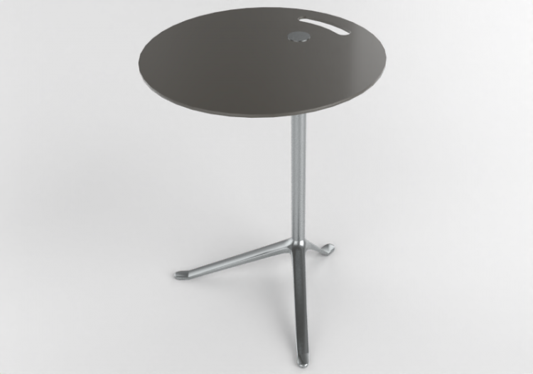 3D Tisch - Tisch rund - Fritz Hansen - Little Friend - KS12...