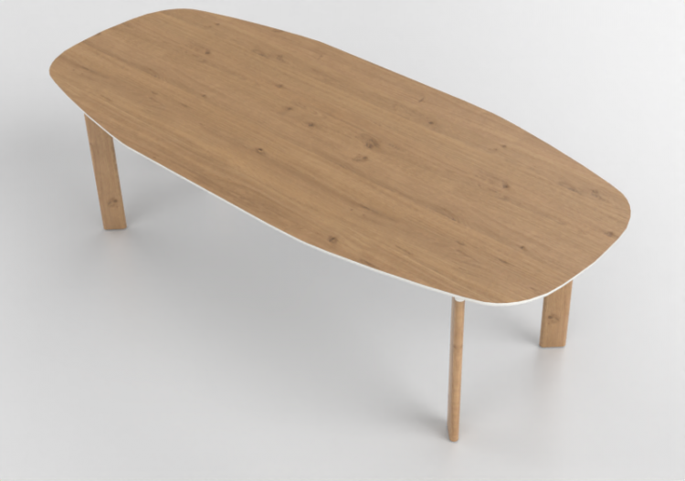3D Tables - Rectangular Table - Fritz Hansen - Analog -...