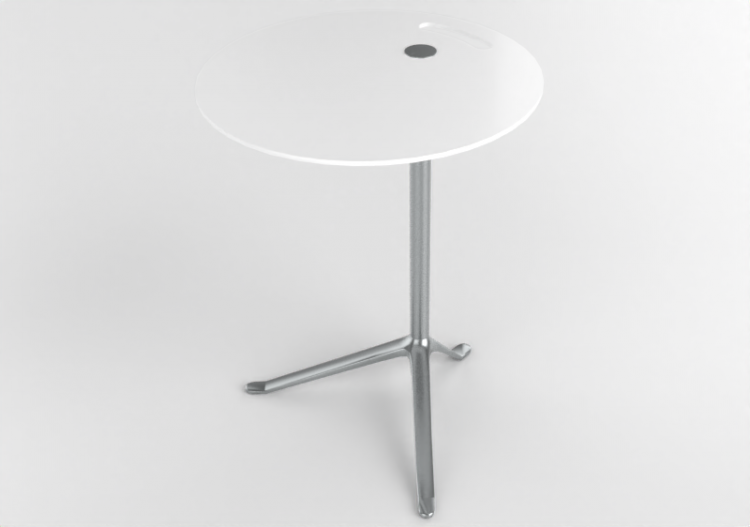 3D Tables - Round Table - Fritz Hansen - Little Friend -...