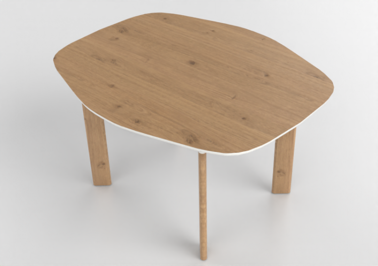 3D Tables - Rectangular Table - Fritz Hansen - Analog -...