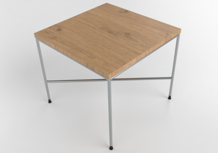 Tavoli 3D - Tavolo quadrato - Fritz Hansen - Planner -...