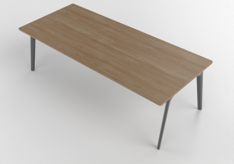 3D Tables - Rectangular Table - Fritz Hansen - Pluralis -...