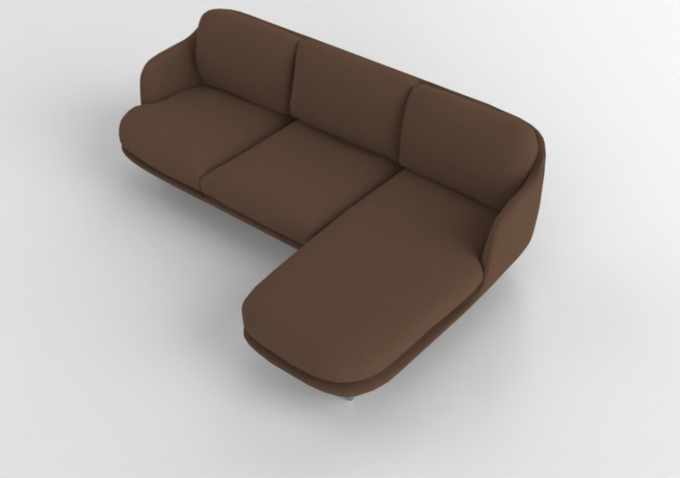 Chairs and Sofas 3D - Sofa with island section - Fritz...