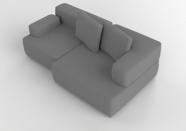 Poltronas y Sofás 3D - Sofá de tela - Fritz Hansen -...