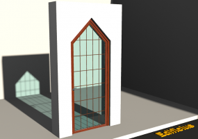 3D Tür/Fenster - SCHF[DT] 1DF