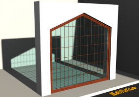 3D Tür/Fenster - SCHF[DT] 1F