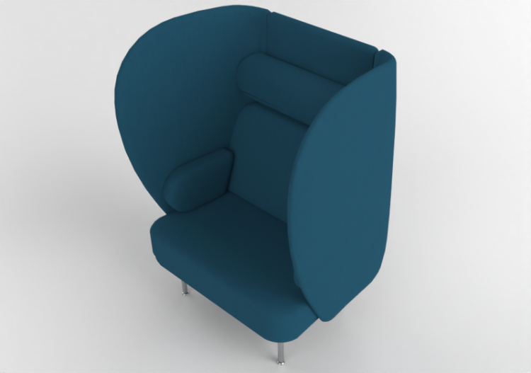 Poltronas y Sofás 3D - Sofá de tela - Fritz Hansen - Plenum...