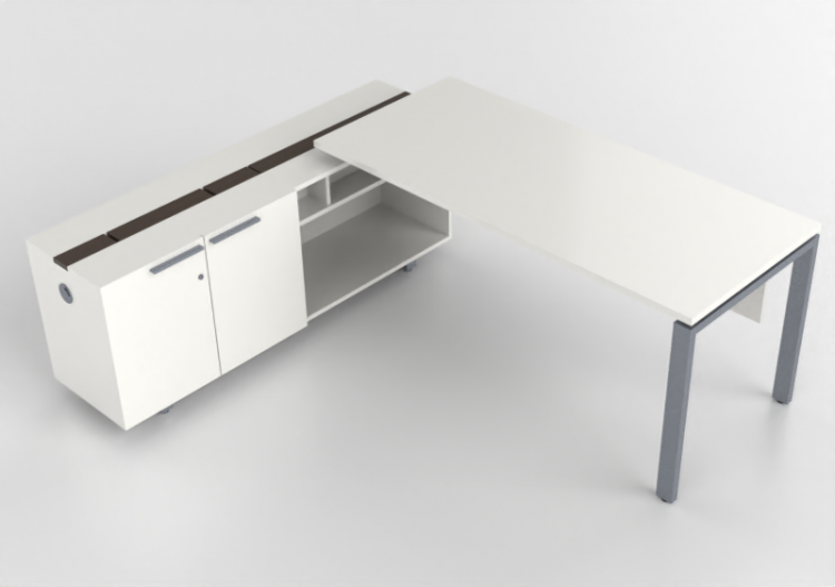 3D Schreibtische - Schreibtisch aus Holz - Modernform -...