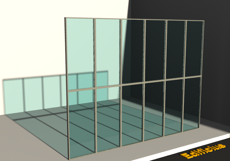 3D Tür/Fenster - CW (04) [VH] Flügel - ACCA software