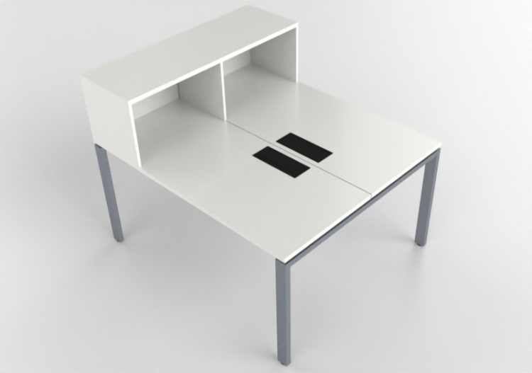 Bureaux 3D - Bureau en bois - Modernform - Cosmos U -...