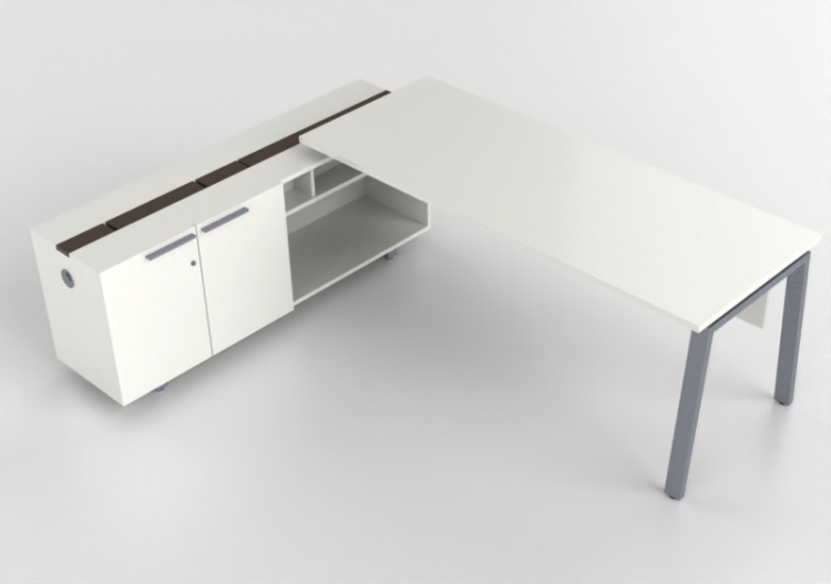 Scrivanie 3D - Scrivania in legno - Modernform - Cosmos Z -...