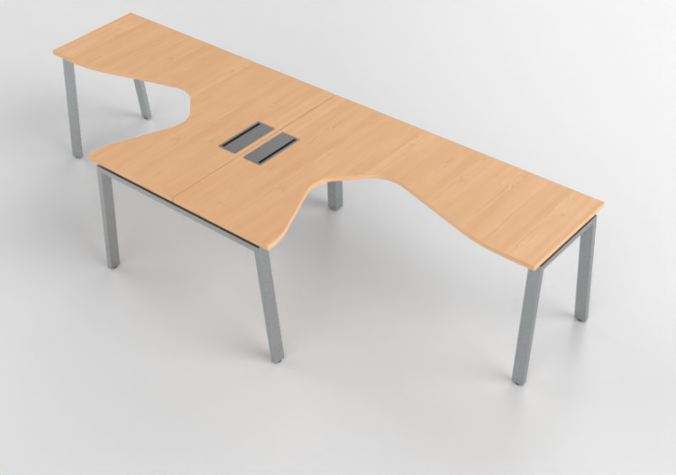 3D Schreibtische - Schreibtisch aus Holz - Modernform -...