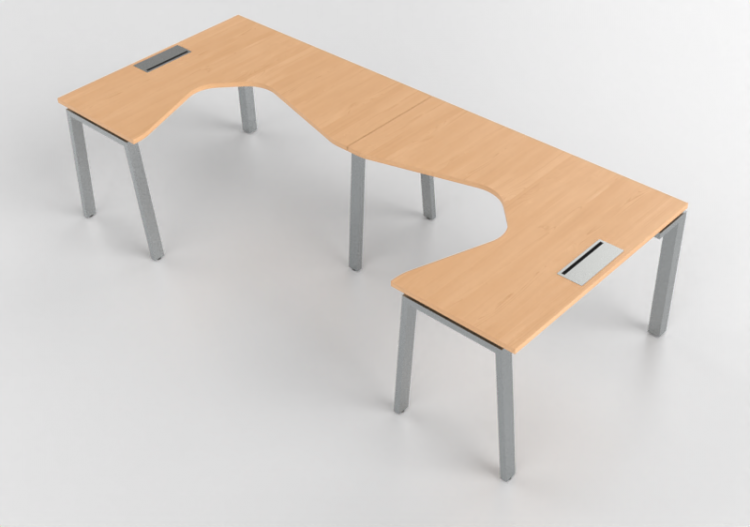 办公桌 - Wooden Desk - Modernform - Cosmos Z - LDT2812F34 -...
