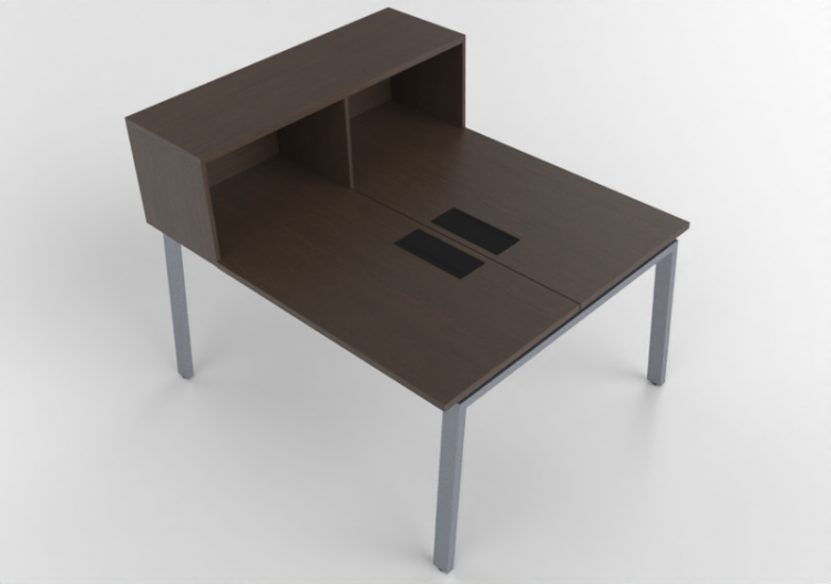 Bureaux 3D - Bureau en bois - Modernform - Cosmos Z -...