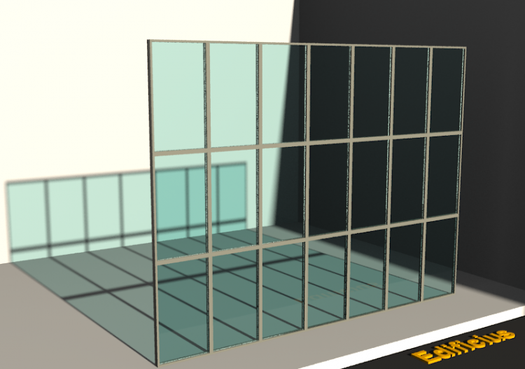 3D Tür/Fenster - CW (06) [VH] Flügel - ACCA software