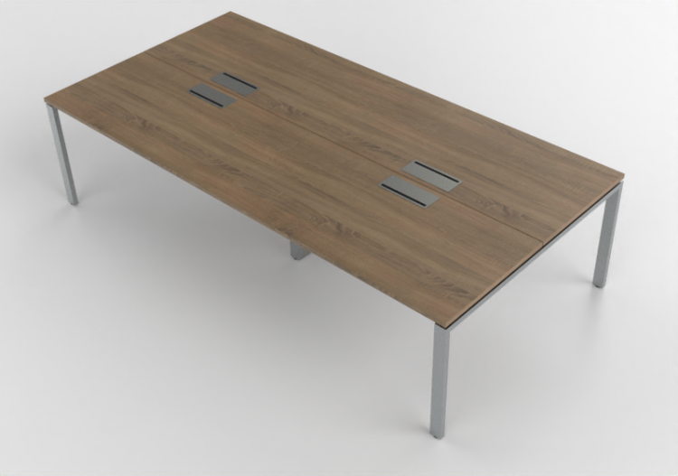 3D Desks - Wooden Desk - Modernform - Cosmos U - DSD2814F34...
