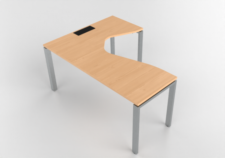 办公桌 - Wooden Desk - Modernform - Cosmos U - LDR1612F34 -...