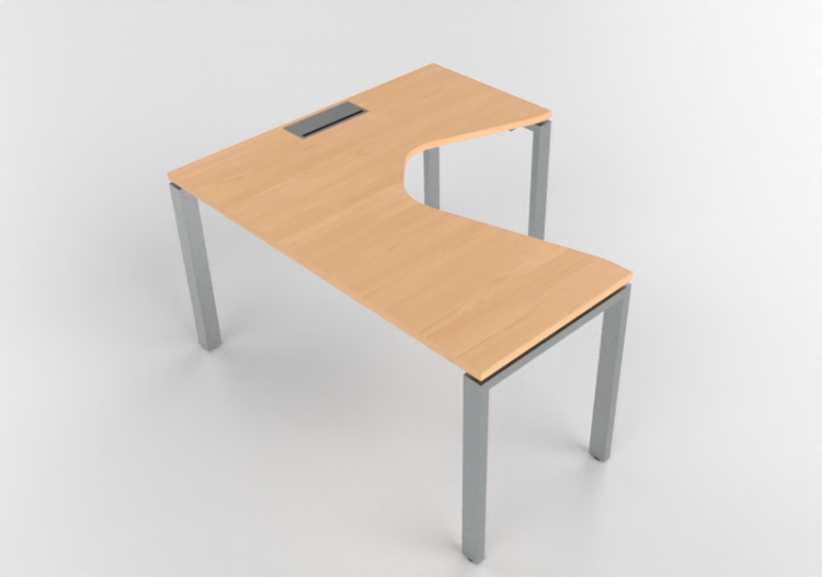 Bureaux 3D - Bureau en bois - Modernform - Cosmos U -...