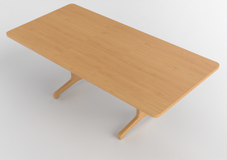 3D Tisch - Holztisch - Nordic Care - Gustav 242 - ACCA...
