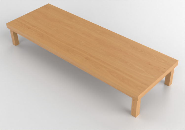 3D Tables - Wooden coffee table - Nordic Care - Woodstock...