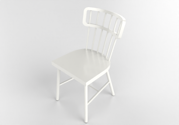 3D Stühle - Stuhl aus lackiertem Holz - Nordic Care - Bjorn...