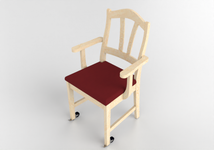 Chaises 3D - Chaise en bois - Nordic Care - Erik 463 - ACCA...