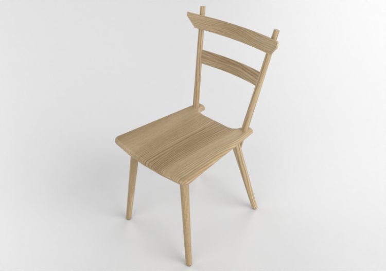 3D Stühle - Stuhl aus Holz - Nordic Care - Alva 074 - ACCA...