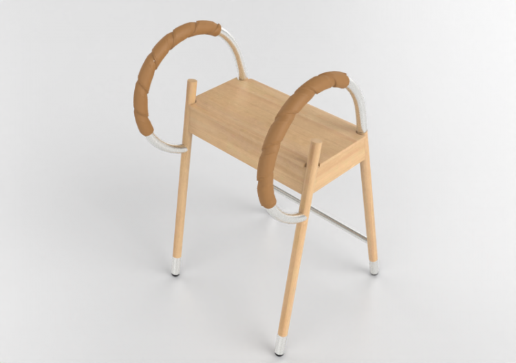 3D Stühle - Stuhl aus Holz - Nordic Care - Ram 108 - ACCA...
