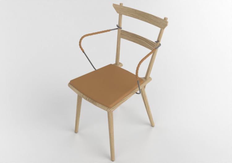 3D Chairs - Wooden chair - Nordic Care - Alva 172 - ACCA...