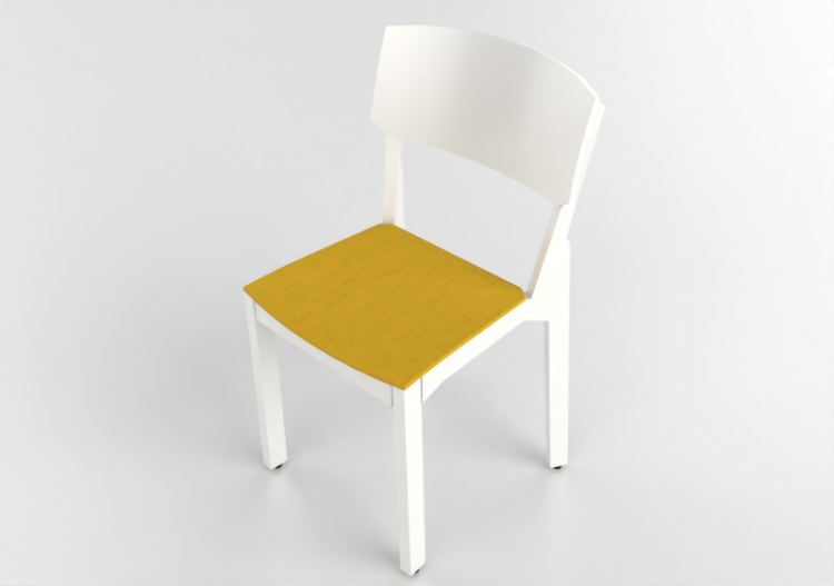 3D Stühle - Stuhl aus lackiertem Holz - Nordic Care - Knut...