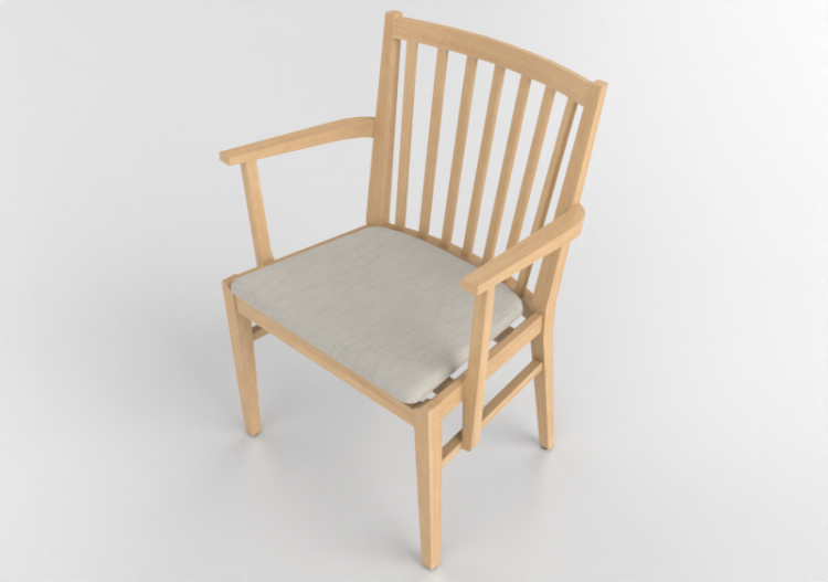3D Stühle - Stuhl aus Holz - Nordic Care - Ellinor 1147 XL...