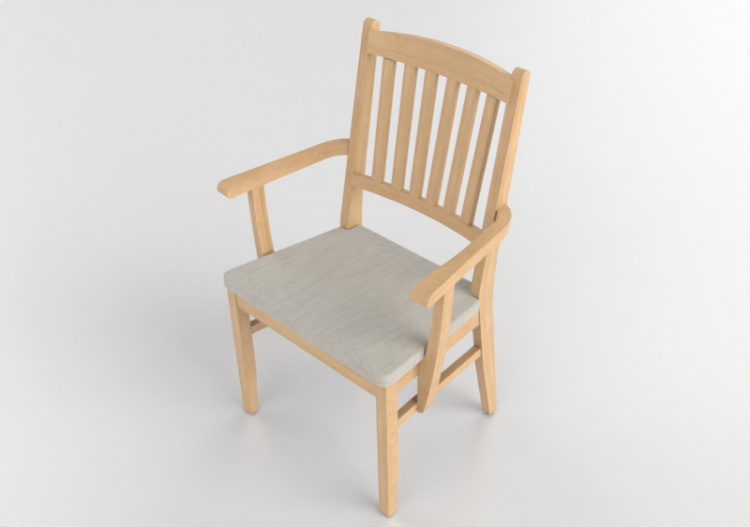 Sillas 3D - Silla de madera - Nordic Care - Idun 1166 XL -...