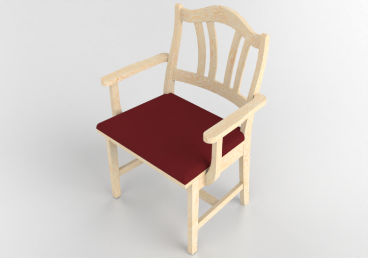 3D Chairs - Wooden chair - Nordic Care - Erik 465 XL - ACCA...