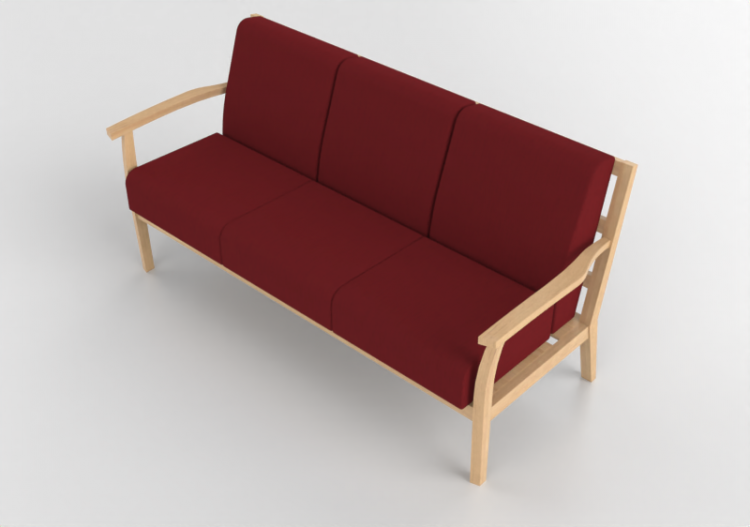 Divans 3D - Canapé en tissu - Nordic Care - Freja 337 -...