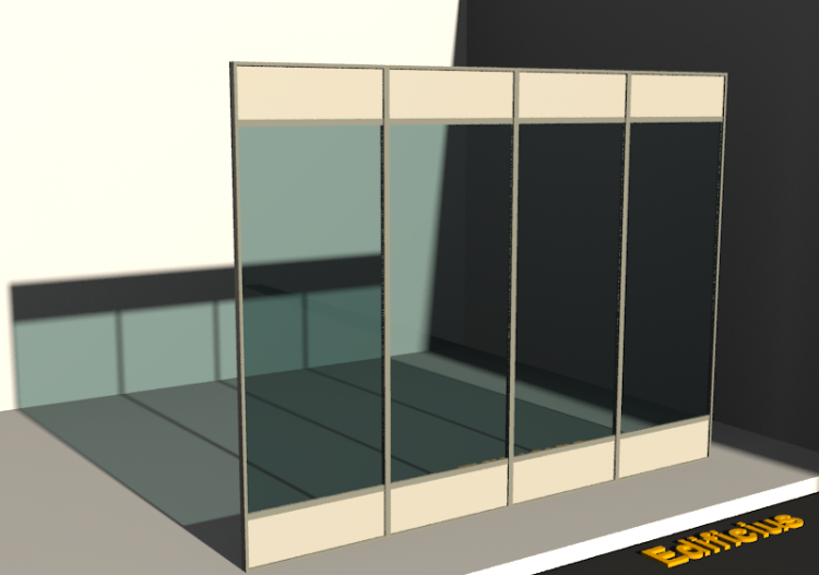 Infisso 3D - CW (11) [H] Pannello - ACCA software