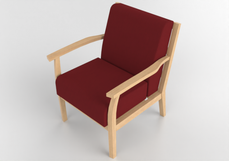 Divani 3D - Poltrona in tessuto - Nordic Care - Freja 335 -...