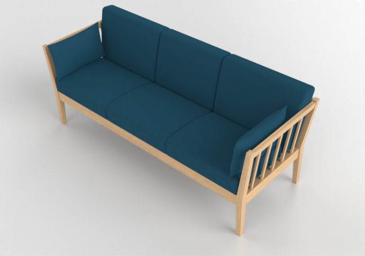 3D Sofa - Fabric Sofa - Nordic Care - Ellinor 369 - ACCA...