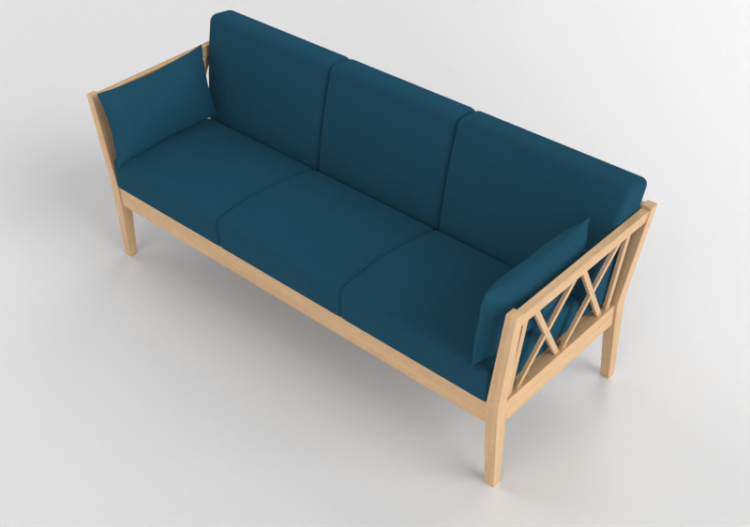 Chairs and Sofas 3D - Fabric Sofa - Nordic Care - Elin 359...