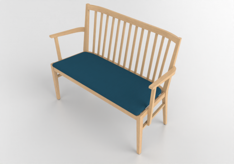 Poltronas y Sofás 3D - Banco de madera - Nordic Care -...