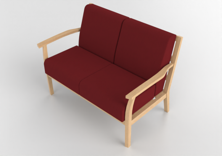 3D Sessel und Sofas - Sofa aus Stoff - Nordic Care - Freja...