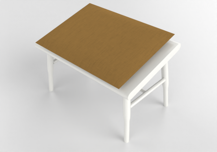 Chairs and Sofas 3D - Pouf in lacquered wood - Nordic Care...