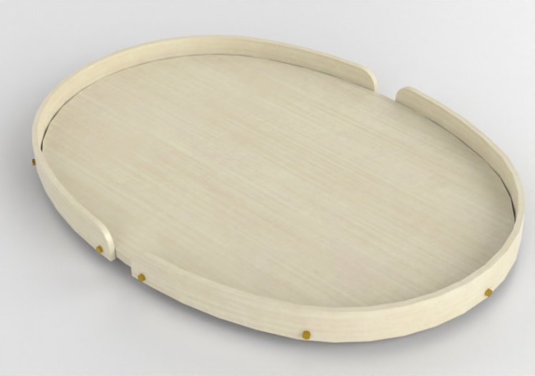 Accesorios 3D - Bandeja de madera - Nordic Care - Julia 064...